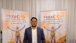 César Sánchez de HotelDo acercó su innovadora oferta para las agencias de viajes quiteñas. 