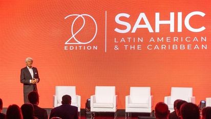 Arturo García Rosa, presidente y CEO de SAHIC, foro que celebró su 20a. edición en Río de Janeiro.