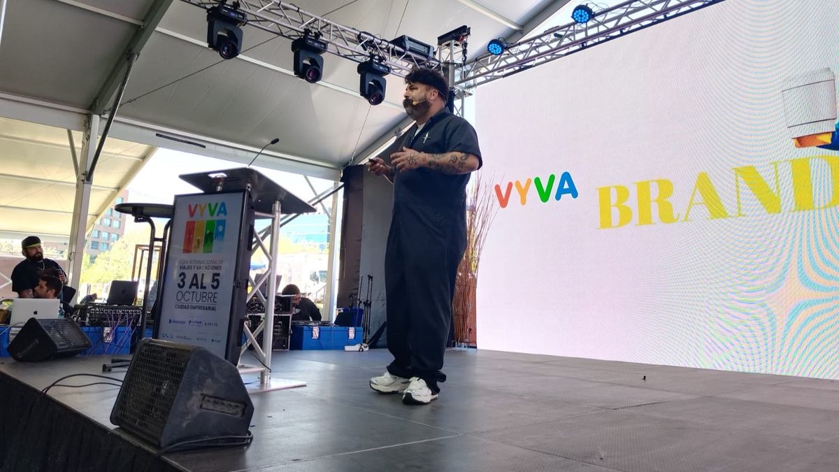 Primera charla de VyVA 2025 a cargo de Nicolas Briceño.