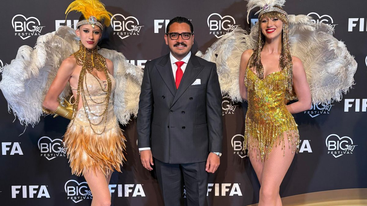 Jesús Montoya en la Gala de la final del Mundial de Clubes que se celebró en Estados Unidos.