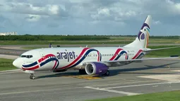 Arajet inició sus vuelos directos entre Rosario y Punta Cana.