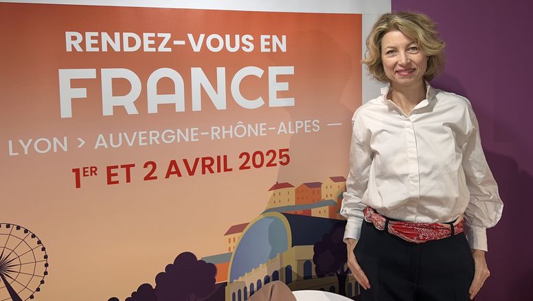 Caroline Putnoki es la directora de la oficina de Atout France en América del Sur.
