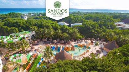 Sandos Caracol es un hotel para los amantes de la naturaleza.