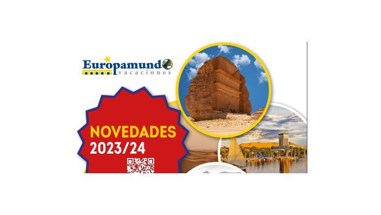 El nuevo manual de Europamundo -que complementa el catálogo general de la compañía y es válido hasta marzo de 2024- se caracteriza por contar con múltiples novedades y tener un formato más interactivo y amigable con el medio ambiente.