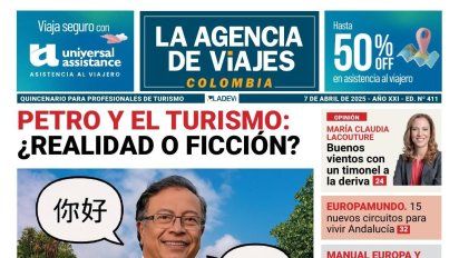 Edición #411 de la Revista La Agencia de Viajes Colombia.