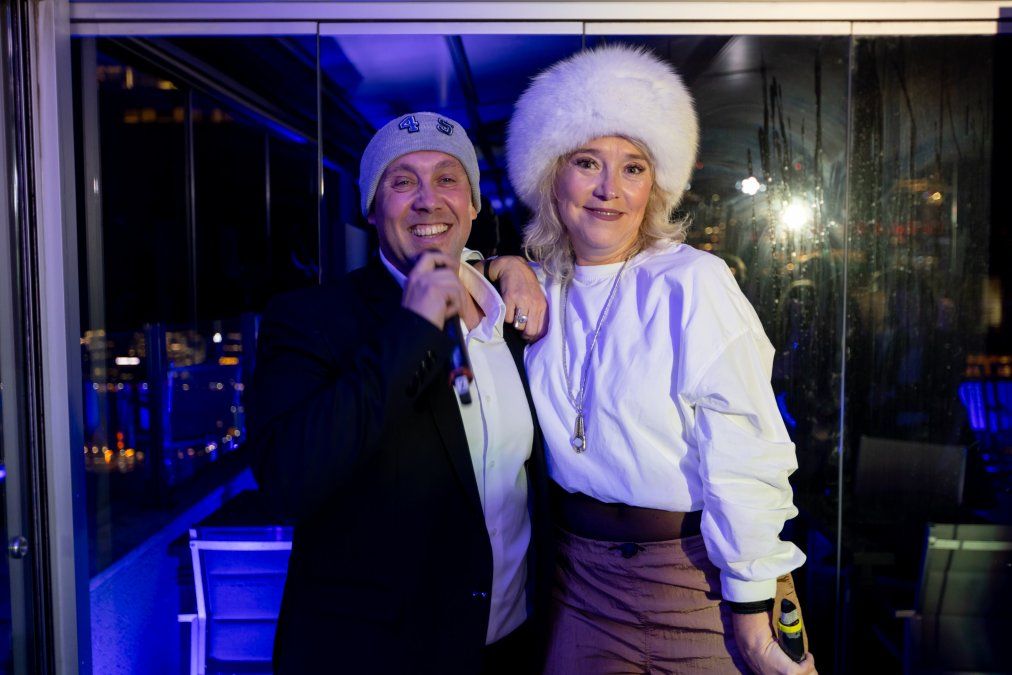 Pablo Godoy, vicepresidente comercial de Club Med para los Países Sudamericanos de Habla Hispana, y Eleonora Zeballos, gerenta comercial de Club Med en Argentina.