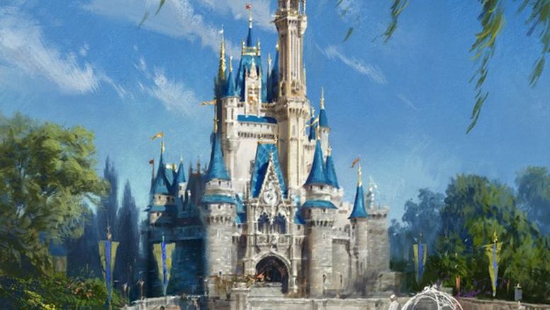 El castillo de Cenicienta, en Magic Kingdom Park, recuperará sus colores originales.