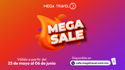 Mega Travel presentó la campaña Mega Sale con promociones exclusivas.
