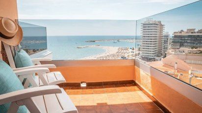 Un hotel en la Costa del Sol, Málaga (Andalucía).