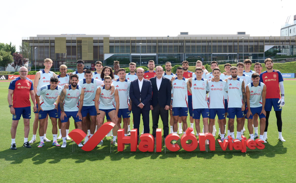 Halcón Viajes, nuevo patrocinador de la RFEF y de la Selección Española.