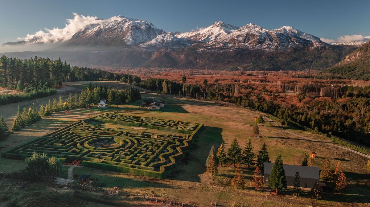 Laberinto Patagonia es el laberinto más grande de Sudamérica.