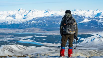 El anfiteatro natural con la mejor nieve: está en Esquel y es un plan ideal para las vacaciones de invierno