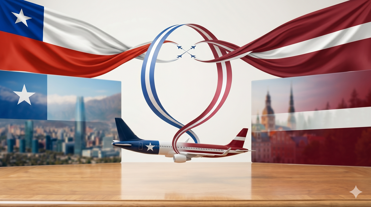 Senado aprobó por unanimidad el acuedo de Cielos Abiertos entre Chile y Letonia.