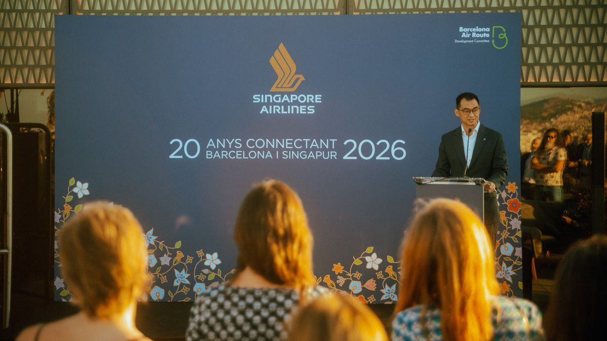 Kevin Lee, director general de Singapore Airlines, que celebró este miércoles el 20º aniversario de su ruta Barcelona-Singapur