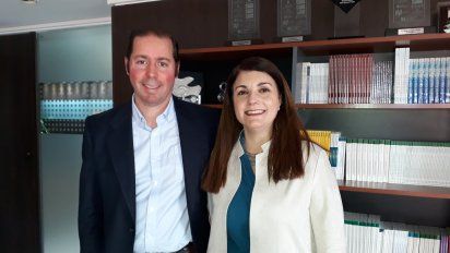 Víctor Nine y María José González.