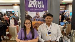Equipo Emitur Mayorista de Turismo, incluida Evelyn Hinojosa. 