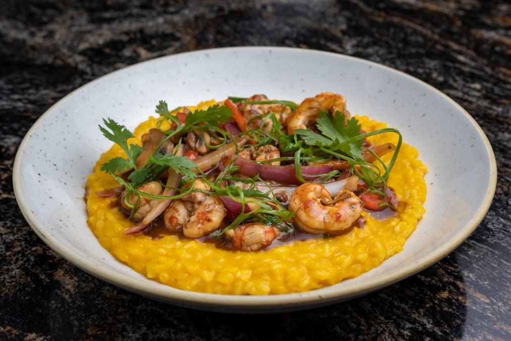 Uno de los platos icónicos de Tanta en Buenos Aires es Los langostinos y el risotto. Uno de los platos icónicos de Tanta en Buenos Aires es Los langostinos y el risotto.