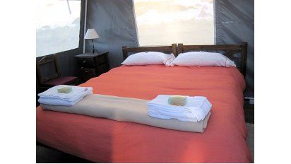Algunas de las comodidades que se ofrecen en el campamento Guatana