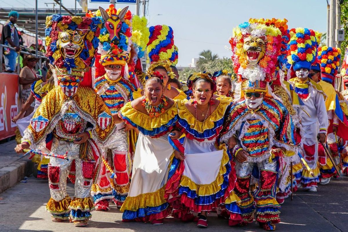 El Carnaval de Barranquilla es un evento tradicional de Colombia que se realiza cada año en febrero.