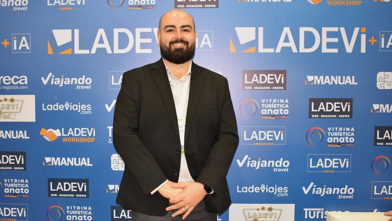 Joao Miranda, director de Ventas para América Latina y Brasil de AmaWaterways, en el marco de la Vitrina Turística Anato 2026.