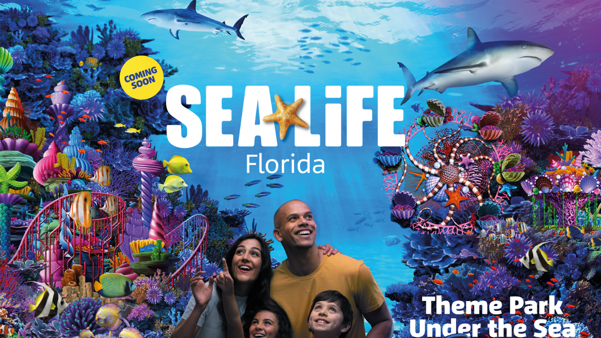 Kissimmee anunció que esta primavera abrirá Sea Life Orlando Aquarium, el primer acuario de Legoland Florida Resort.