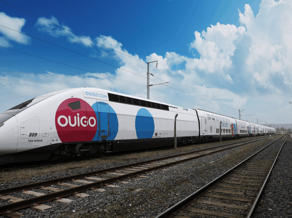 Tren de Ouigo en España.
