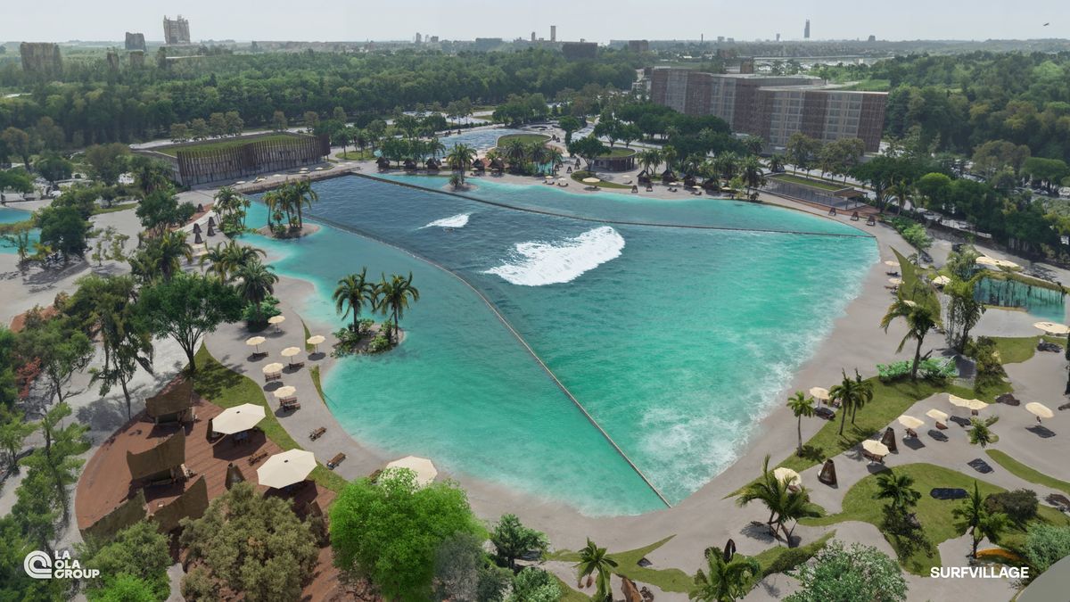 Surfvillage será un surf park ubicado a 45 minutos de la Ciudad Autónoma de Buenos Aires y 1 hora del Aeropuerto Internacional Ezeiza.