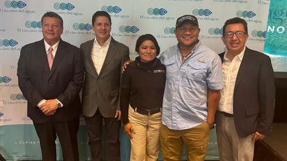 Representantes del Caribe Mexicano y prestadores de servicios de Quintana Roo en la presentación de El Camino del Agua.