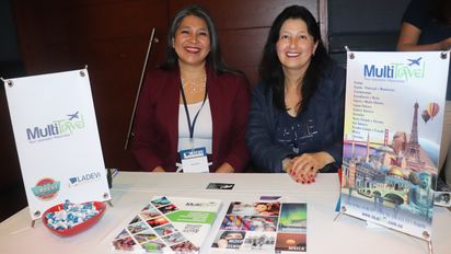Equipo de Multitravel en el marco de Ladevi Workshop Bogotá.