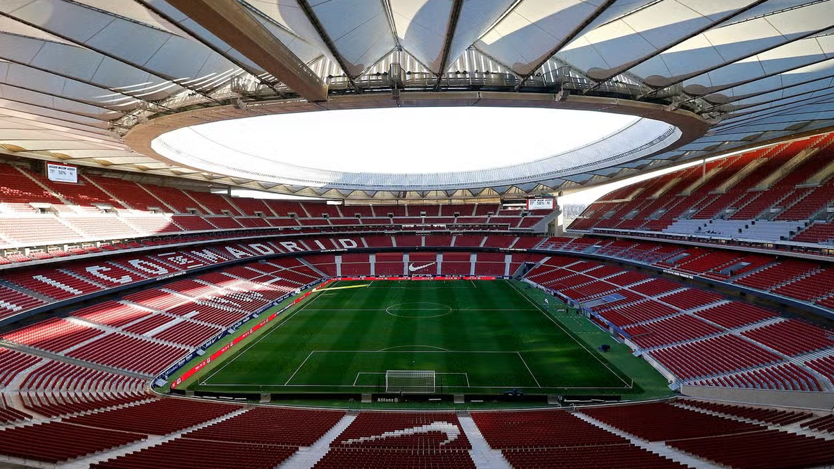 El Estadio Metropolitano del Atlético de Madrid es uno de los más nuevos de Europa. No te lo pierdas.&nbsp;