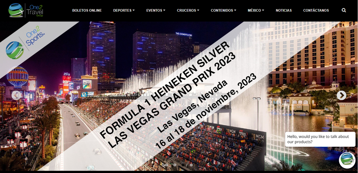 One2Travel Group brinda certeza a los fanáticos de deportes que gustan de los mejores encuentros a nivel mundial con el sello de One2Sports.