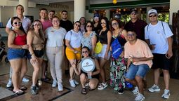 Agentes de viajes colombianos que disfrutaron del fam trip organizado por Azabache y Sandos en México.