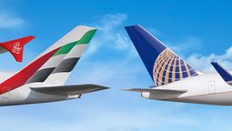 Emirates y United suman destinos y beneficios gracias a un acuerdo de código compartido.