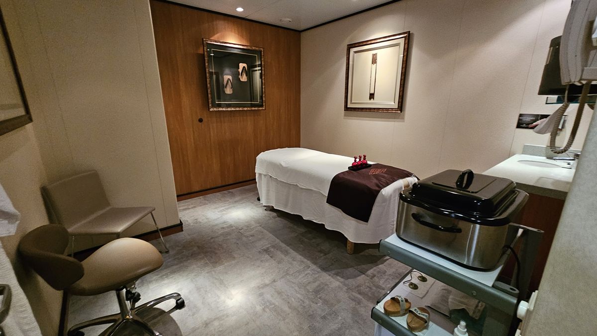 &Aacute;rea de masajes.