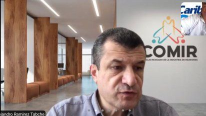 El presidente de Comir, Alejandro Ramírez Tabche, se refirió a la actualidad de la industria de reuniones en México.
