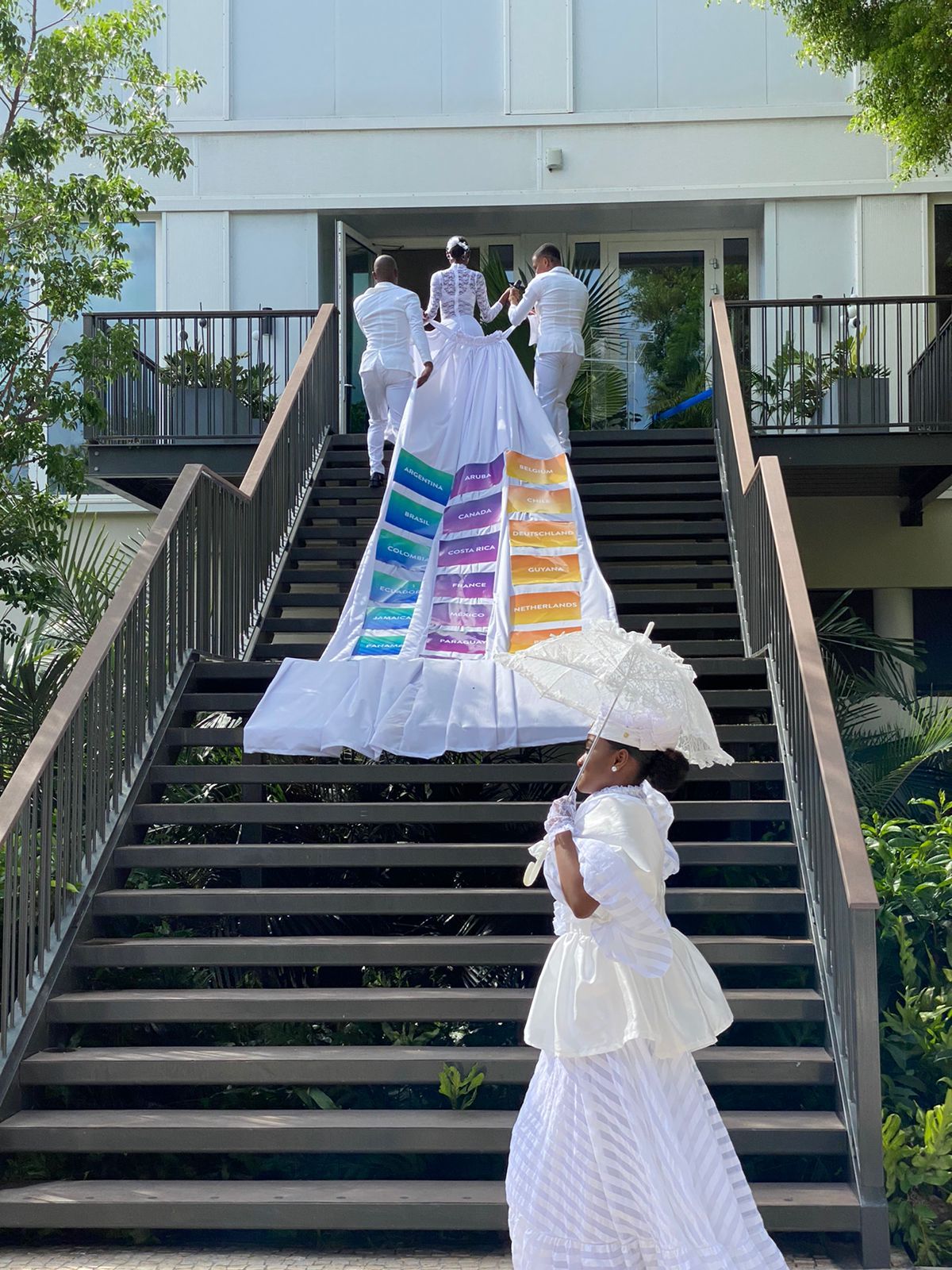 Acto inaugural del Global Trade Symposium 2022 de Curazao.