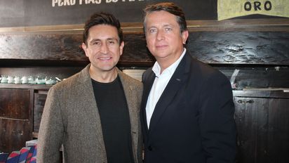 Camilo Prieto, gerente nacional de Ventas y Marketing de Latam Airlines Colombia y Ricardo Garnica, gerente regional de Ventas para Colombia de Delta.