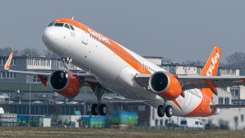 Uno de los Airbus A320 de Easyjet.