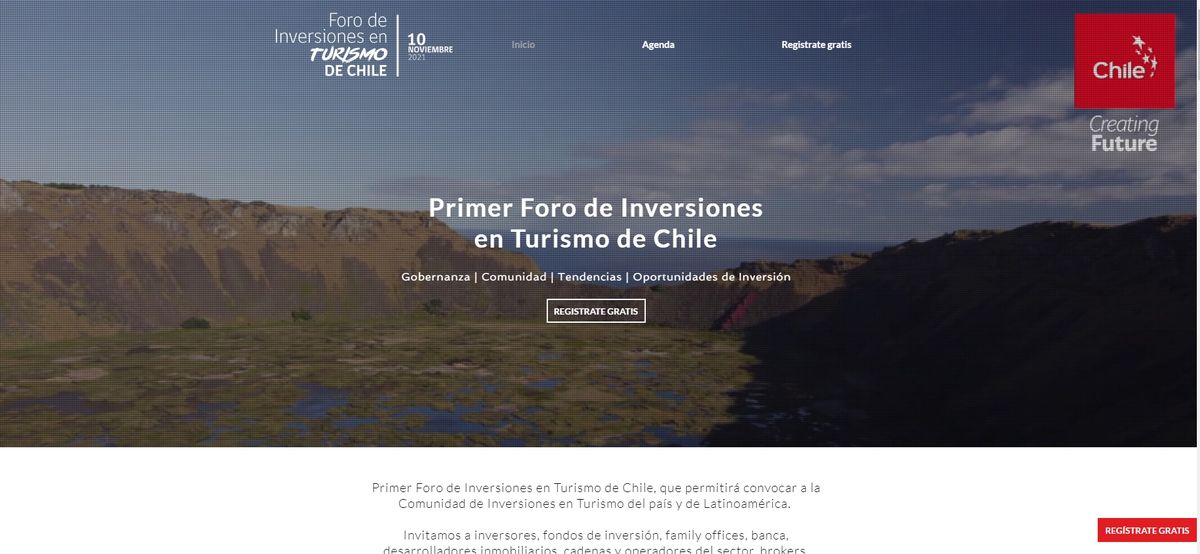 Chile organiza Primer Foro de Inversiones en Turismo