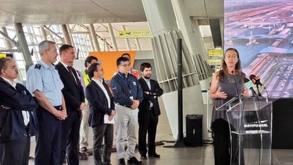 Aeropuerto de Santiago lanza plan de temporada alta