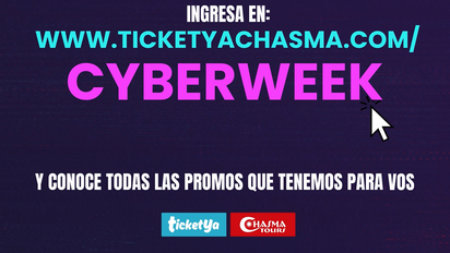 Múltiples beneficios de TicketYa y Chasma Tours.