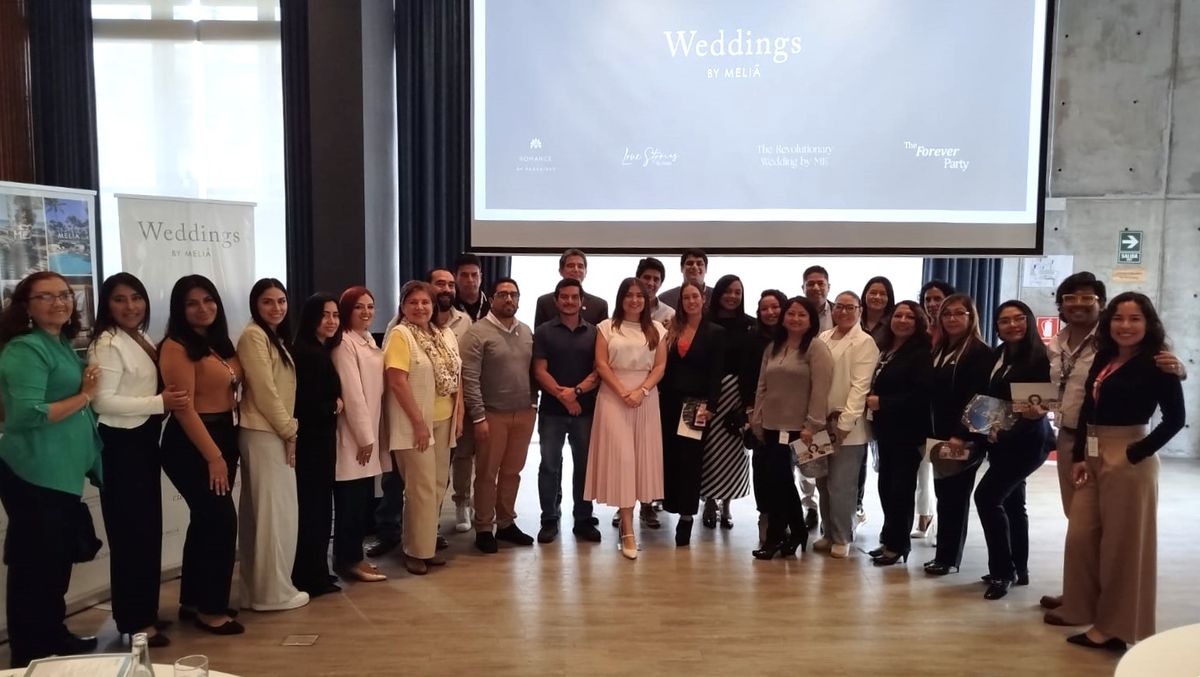 Agentes de viajes disfrutaron de una tarde de capacitación con las novedades de Weddings by Meliá.