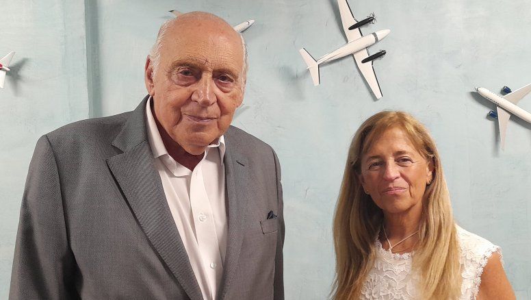 Raúl Roca y Claudia Lamesa.