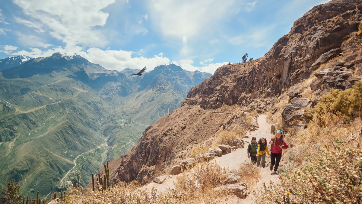 Perú: existe la oportunidad de realizar networking en contacto con la naturaleza en destinos como el Cañón del Colca, Arequipa.