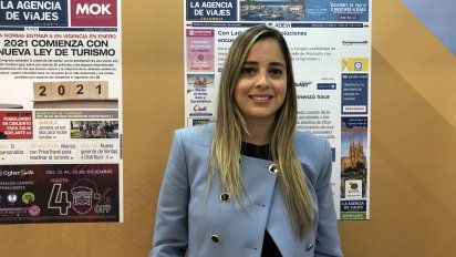 Cheryl Mahecha, subdirectora Comercial para Latam de Hoteles City Express, está presente en la Vitrina Turística Anato 2021.