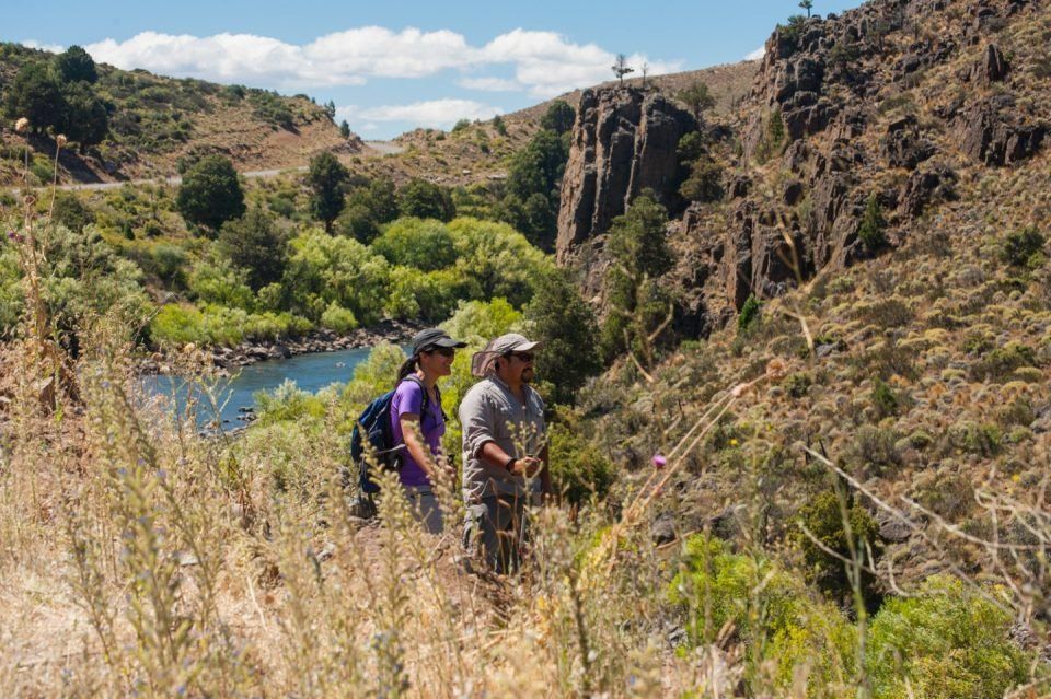 El Sendero Huella Andina tiene más de 500 km. y une tres provincias patagónicas (Neuquén, Río Negro y Chubut).
