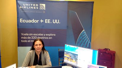 United Airlines destacó vuelo directo Quito-Houston, rutas hacia el Asia y programa de lealtad