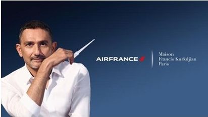 Air France lanzó su fragancia de la mano de Francis Kurkdjian.