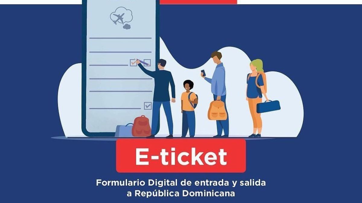 Rep Blica Dominicana Simplifica Proceso De Entrada Y Salida   E Ticket Dominican Republicjpg 