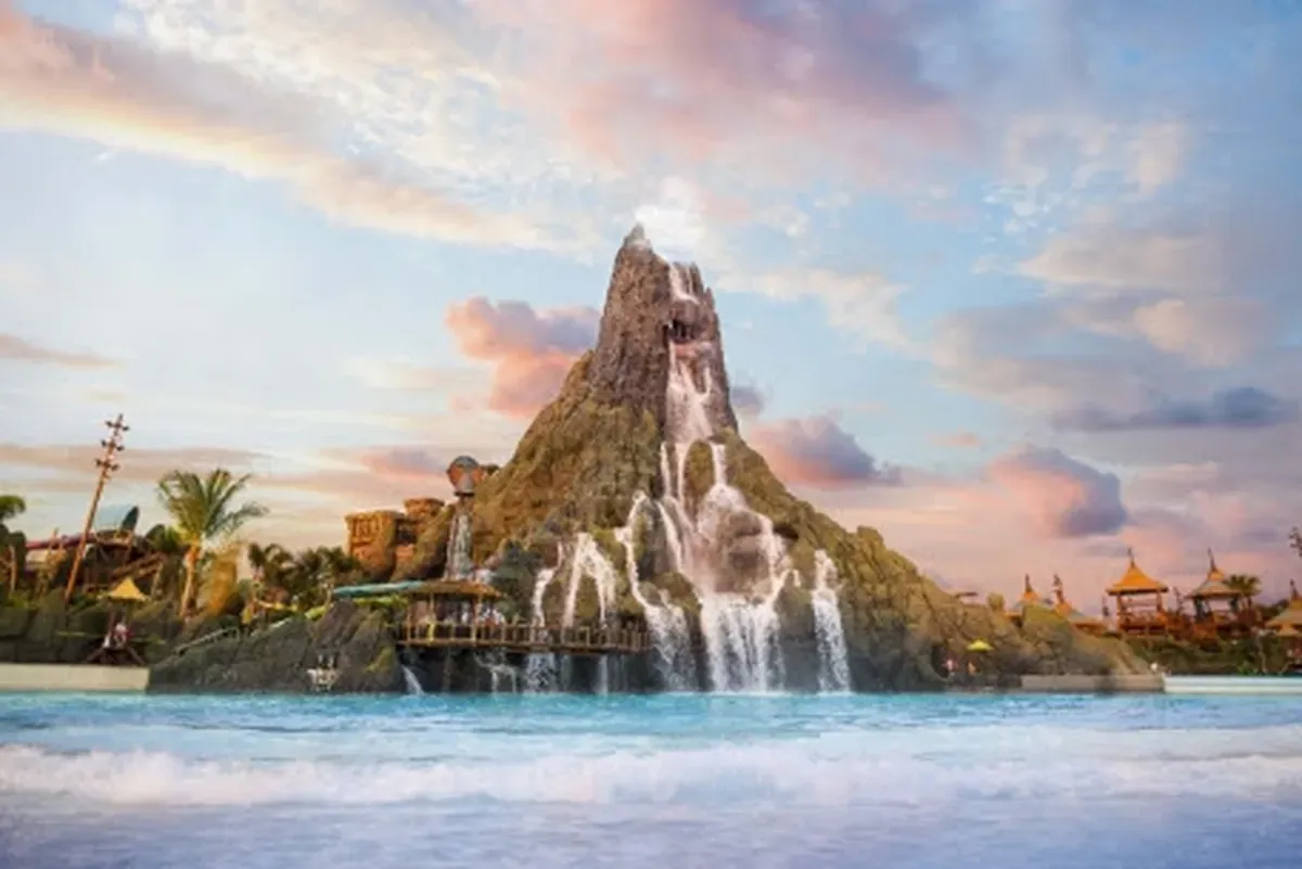 Universal Volcano Bay, en Universal Orlando Resort, ya no aceptará dinero en efectivo.
